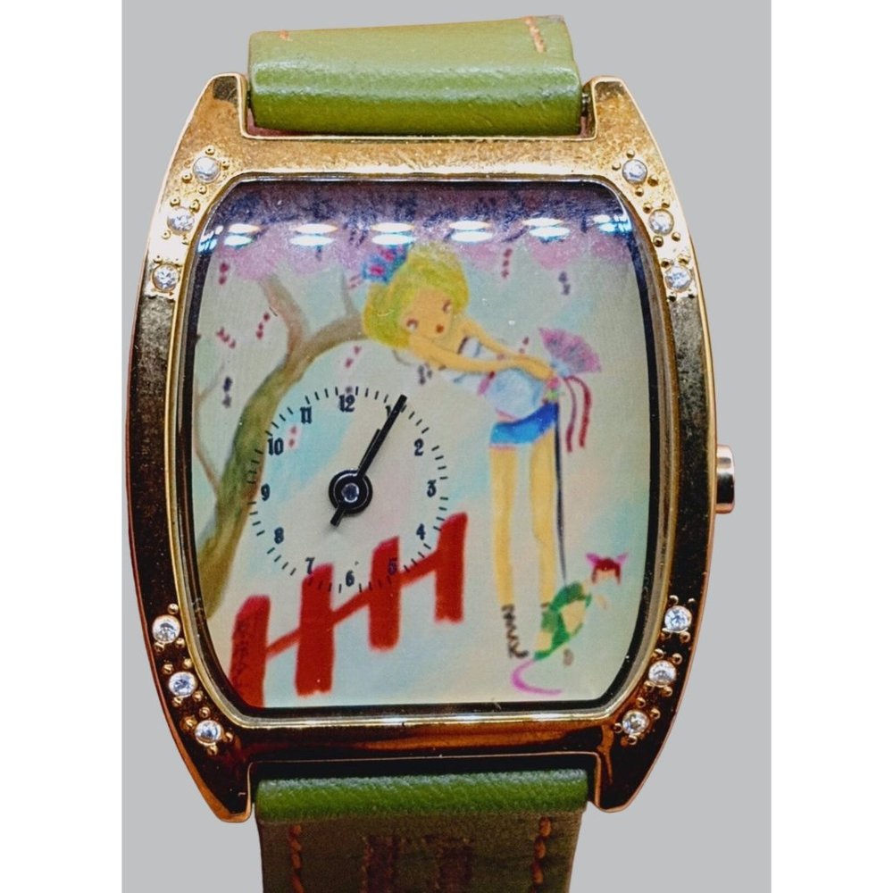 Harajuku Lovers OliveGreen Watch